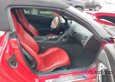 2016 Chevrolet Corvette Stingray z USA, uszkodzony, nr VIN 1G1YB3D71G5123169